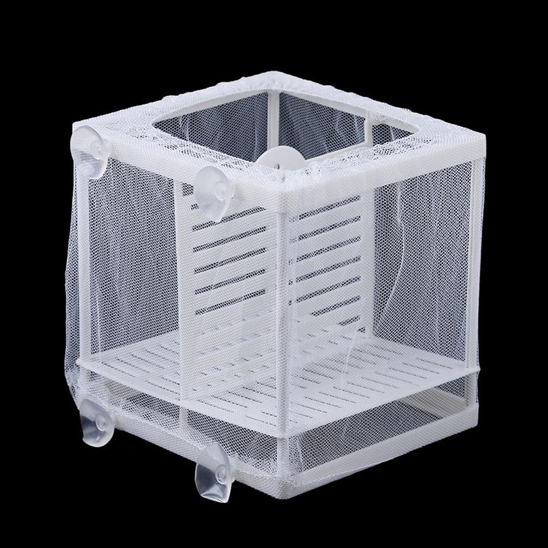 Аквариумный аквариум для разведения гуппи заводчик мальков/мальков сетка ловушка ящик инкубаторий