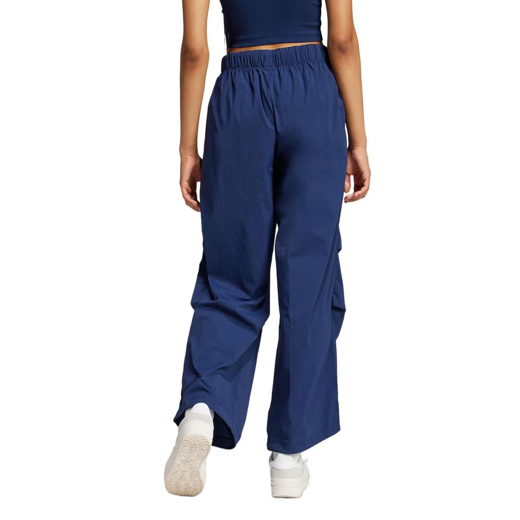 Adidas Оригинальные брюки Essentials из парашютной ткани рипстоп Мягкие Удобные Простые Универсальные Со средней посадкой Вязаные спортивные брюки Женские брюки Насыщенный индиго JD0784