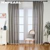 1 шт. простая и универсальная серая кисточка с краем, полузатемняющая штора для небольших окон, балкона, спальни и гостиной, домашний декор