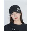 Hard Top Cap Women'S Spring And Summer Letters Big Head Circumference Hat Baseball Cap Sun Hat Men'S Trendy Embroidery