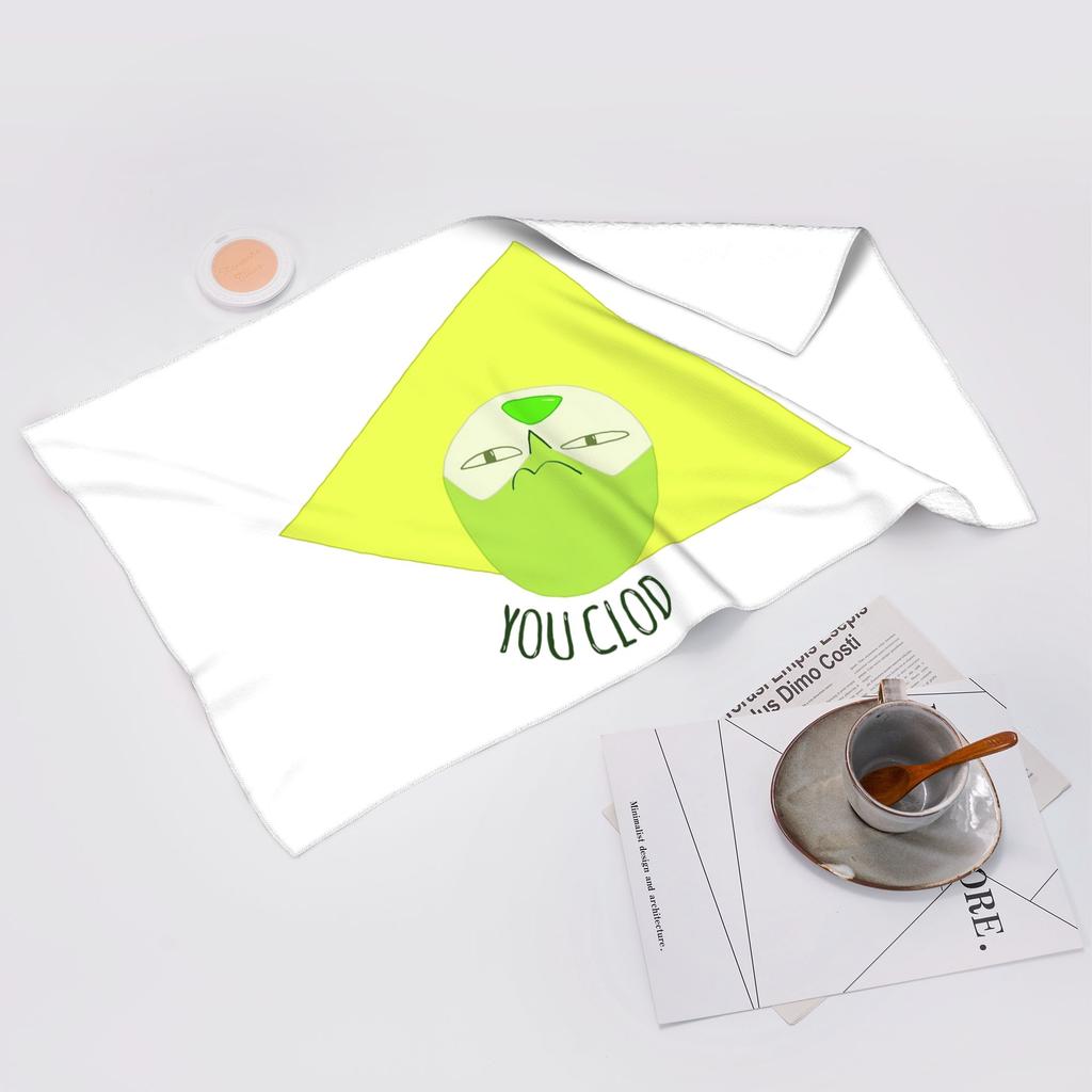 You Clod Peridot Steven Universe Soft Face Towel Quick Dry Pool Bath Cotton Towels Breathable