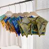 Oil Painting Style Silk Scarf Knotted Small Shawl Women'S Thin Scarf Fashion Foreign Style Decorative Scarf Neck Protector False Collar