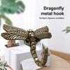 Крючок для одежды Yousheng Dragonfly, прочный, несущий, простой в установке, декоративный настенный вешалка, держатель для ключей