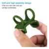 Silicone Headlamp Flashlight Holder 6.2*3.6*3cm/2.44*1.18" Hands-Free Head Lamp   Camping