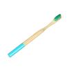 Eco-Friendly Bamboo Toothbrush Set with Colored Charcoal Bristles