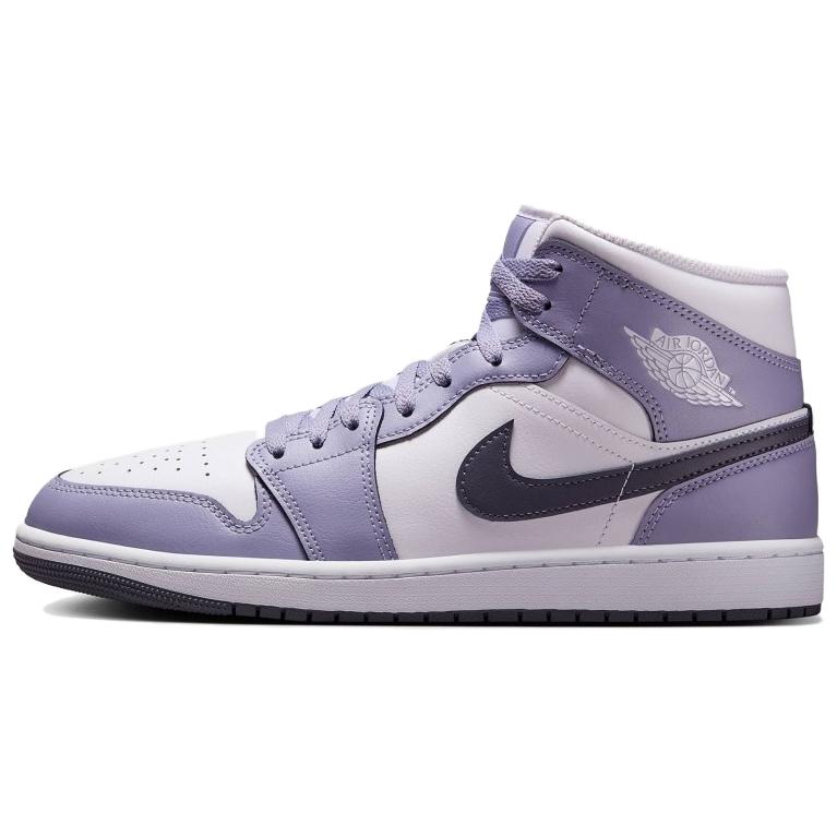 Air Jordan 1 Mid Indigo Haze Dark Blue Unisex Sneakers White Dark-Blue-Grey DQ8426-145