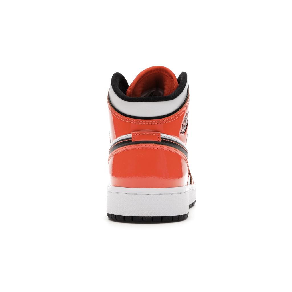 Air Jordan 1 Mid SE GS Turf Orange BQ6931-802