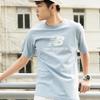 New Balance Футболка унисекс SS23 Светло-голубая AMT31541-LAY