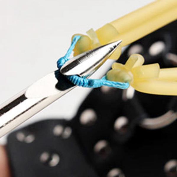 Outdoor Elastic Rubber Strap Fishing Catapult Replacement Use On Fishing Harpoon