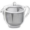 Akebono Sangyo Lightweight Unbreakable Teapot 480ml Tritan Resin Clear Stainless Mesh L Size Made Japan TW-3722