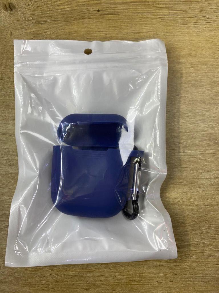 Радужный силиконовый защитный чехол для AirPods 3 с крючком