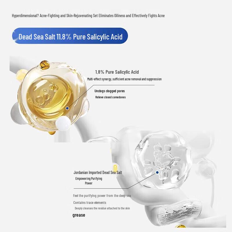 MANTING Sea Salt Anti-Mite Oil Control Shower Mousse