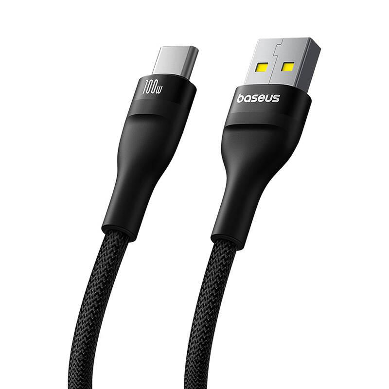 Kabel Usb Do Usb-C Baseus Flash 2 100W, 2M (Czarny)