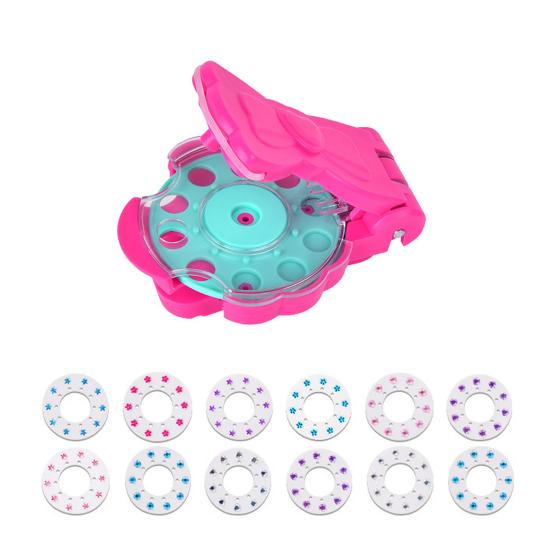 Машинка-аппликатор для украшения волос драгоценными камнями, инструмент для укладки волос принцессы своими руками, игрушка для ролевых игр и переодевания для девочек