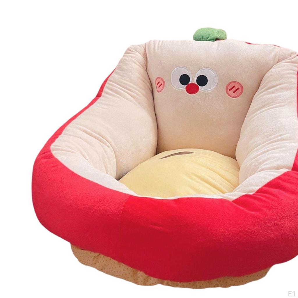 Подушка Стул Удобный Мягкий Мультяшный Напольный для Игровой Комнаты в Помещении Детской Комнаты Ясельных Комнат Девочек