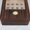 Wooden cigar humidor storage box transparent window moisturizing cigar case collector’s display organizer manufacturer supply