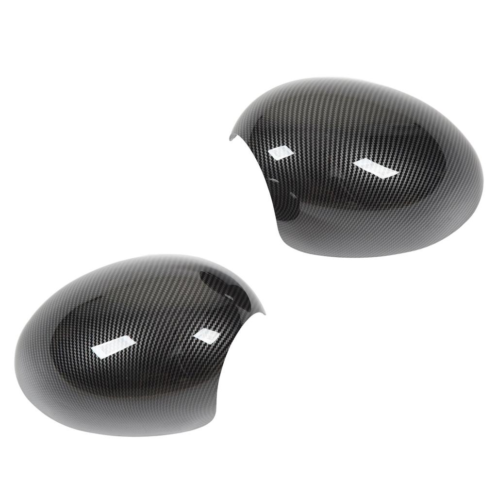 2 шт. крышка зеркала заднего вида 51162754913 левый и правый чехол из углеродного волокна Замена для R55 R56 R57 R58 R59 R60