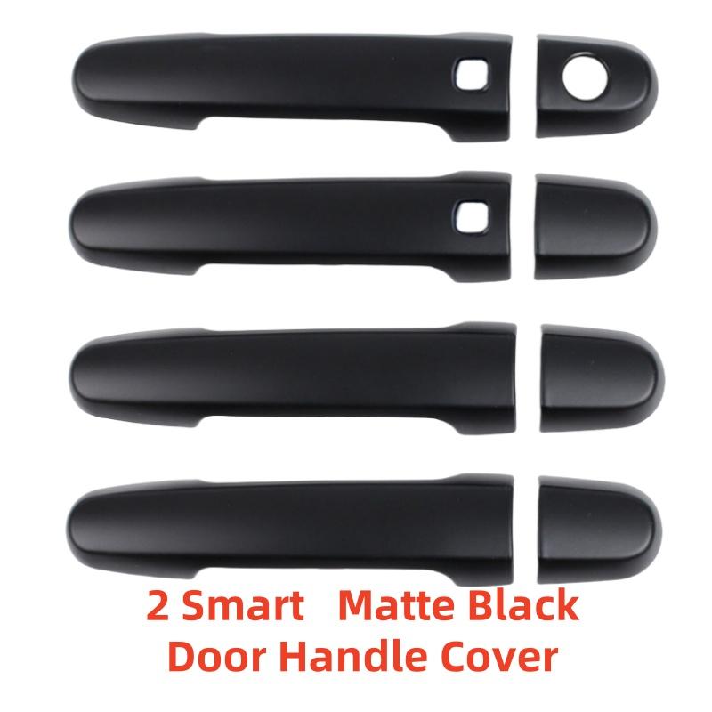 Carbon Car Accessory Door Handle Cover Trim Paste Style 2003 2004 2005 2006 2007 2008 Chrome Silver For 4 Door Toyota PRIUS 20