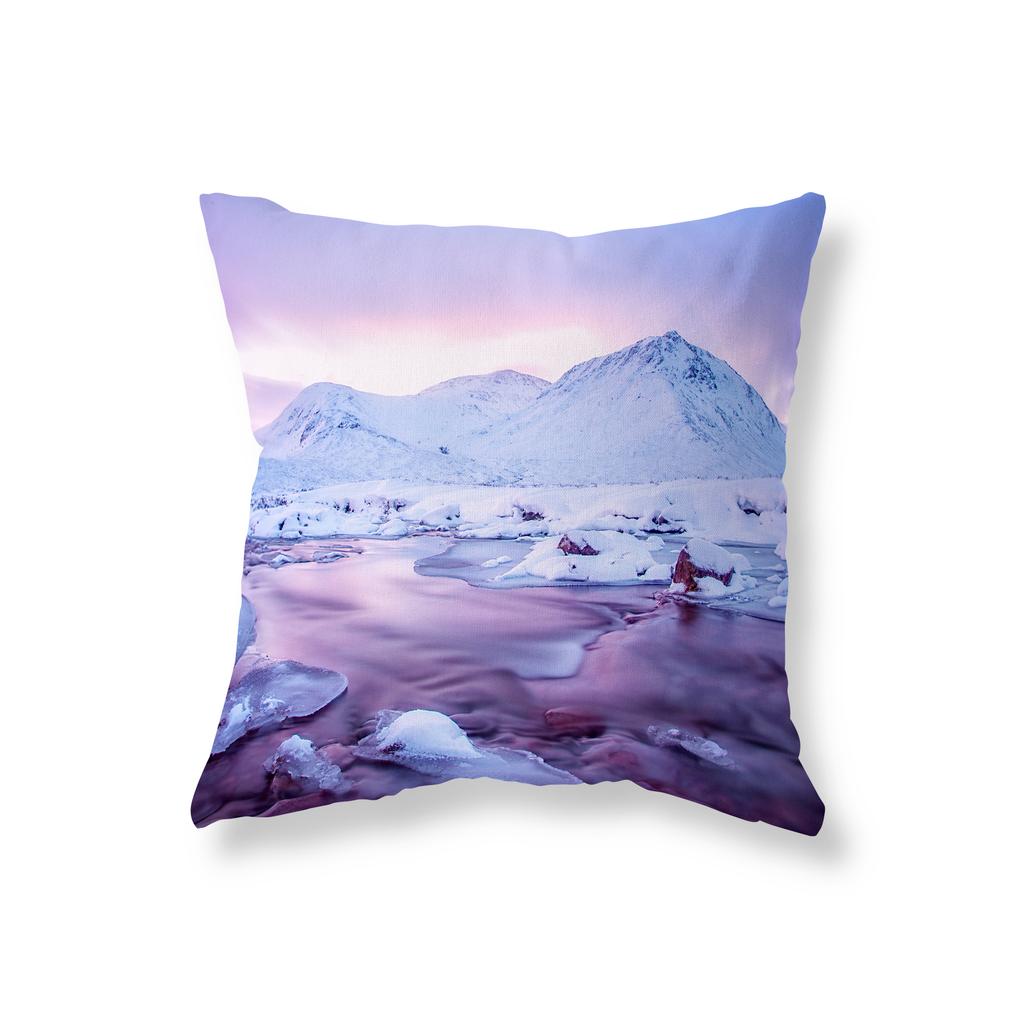 Подушка-плед с видом на северное сияние и звездное небо, декор для дивана, декор для эстетики комнаты, наволочка, чехол на подушку для стула, домашний декор