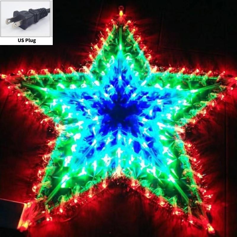 Sunflower Star Peacock Heart Shape Led String Lights For Home And Outdoor Festivities