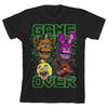 Винтажная футболка Y2k P21 Игра FNAF В Фредди Футболки Принт Хлопковые Топы Повседневные Свободные Горячие Игры Короткий Рукав Унисекс