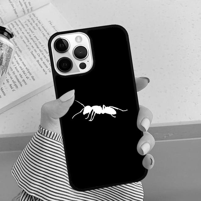 Жуткие Муравьи Насекомые Страшный Чехол для Телефона Для iPhone 16 15 14 Plus XR XS apple 16 11 12 13 mini Pro Max coque