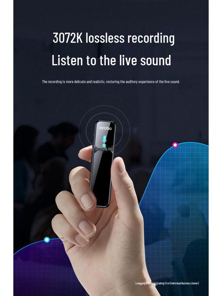 2025 High-Definition Portable Voice Recorder: Professional Student Text-to-Speech Device