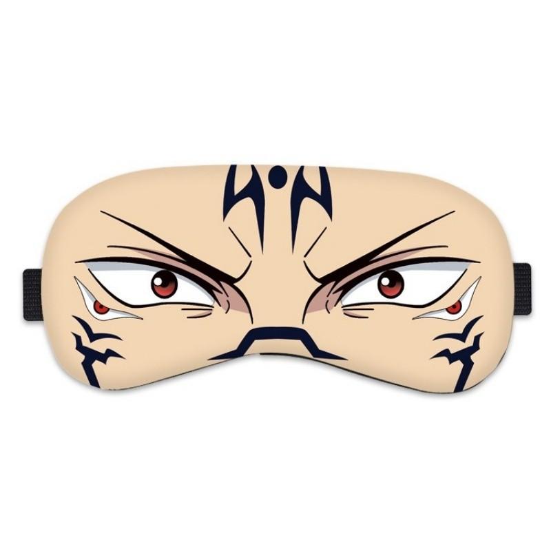 Jujutsu Kaisen Принт Блэкаут Маска для сна на глаза Накладки на глаза