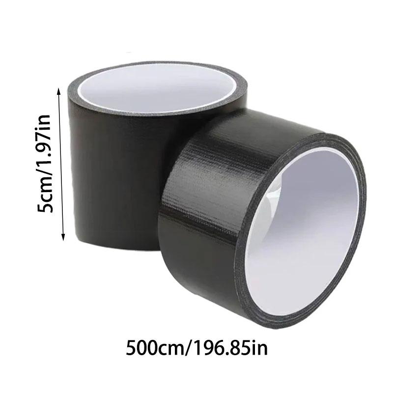 Лента на тканевой основе, высоковязкая, многофункциональная, для подушек сидений, диванов, стульев, черная, водонепроницаемая лента для ремонта кожи