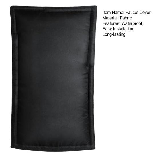 Чехол для изоляции крана Защита от замерзания Водонепроницаемый Изолированный Чехол для крана Зимний Защитник крана для Садовых Газонных Кранов Дворовый Гидрант