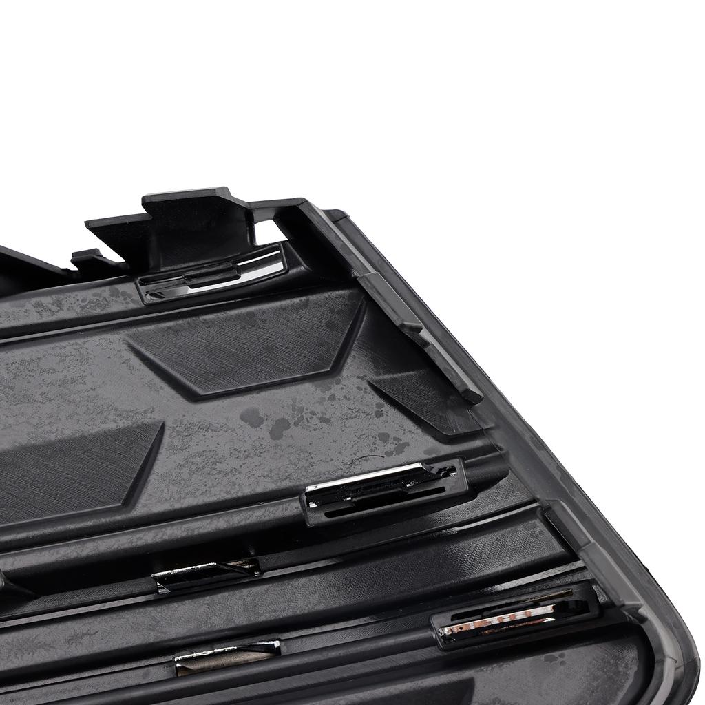 2 ШТ. Накладки решетки противотуманных фар переднего бампера Подходят для A6L C8PA 2023+ Черный хром