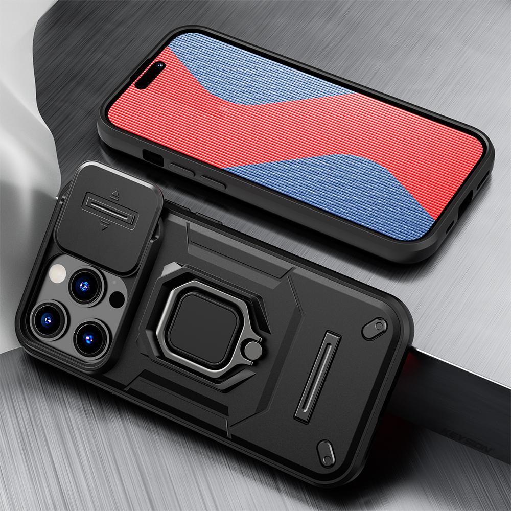 KEYSION Противоударный чехол для iPhone 14 Pro Max 14 Plus, защитное кольцо для объектива камеры, чехол-подставка для телефона для iPhone 13 Pro Max