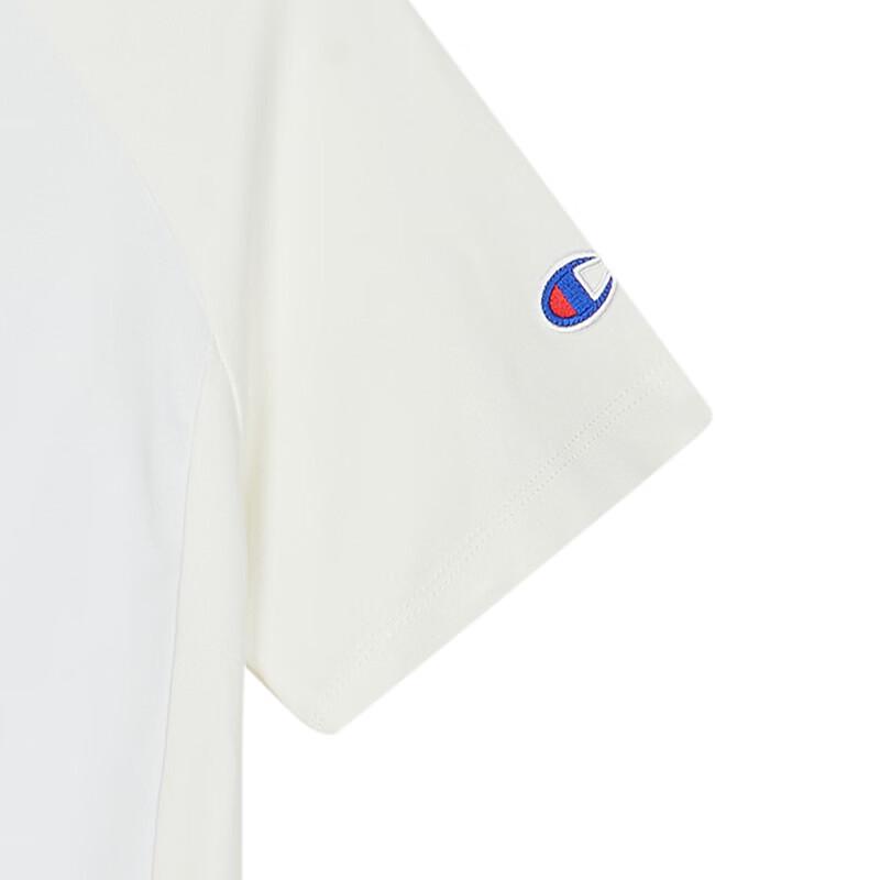 Champion Женская футболка с рукавом реглан, colorblock, приталенная