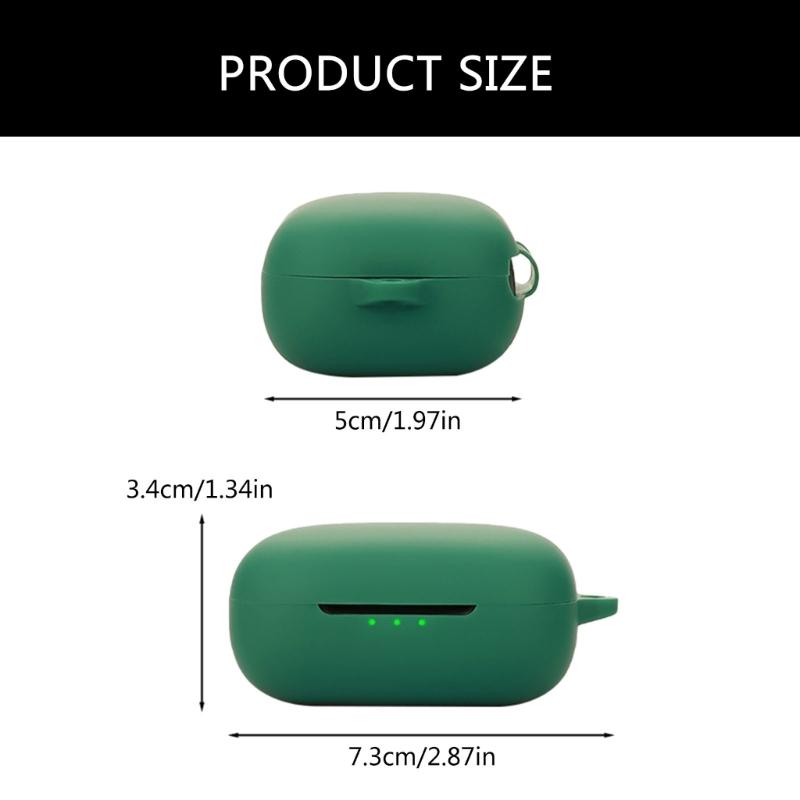 Защитный силиконовый чехол против царапин для наушников EarFun Air Pro 4, пылезащитный корпус, нецарапающийся
