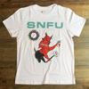 S.N.F.U Что-то Зеленое и Лиственное Идет Сюда Футболка Полный Размер от S до 5X K1016 Унисекс Футболка