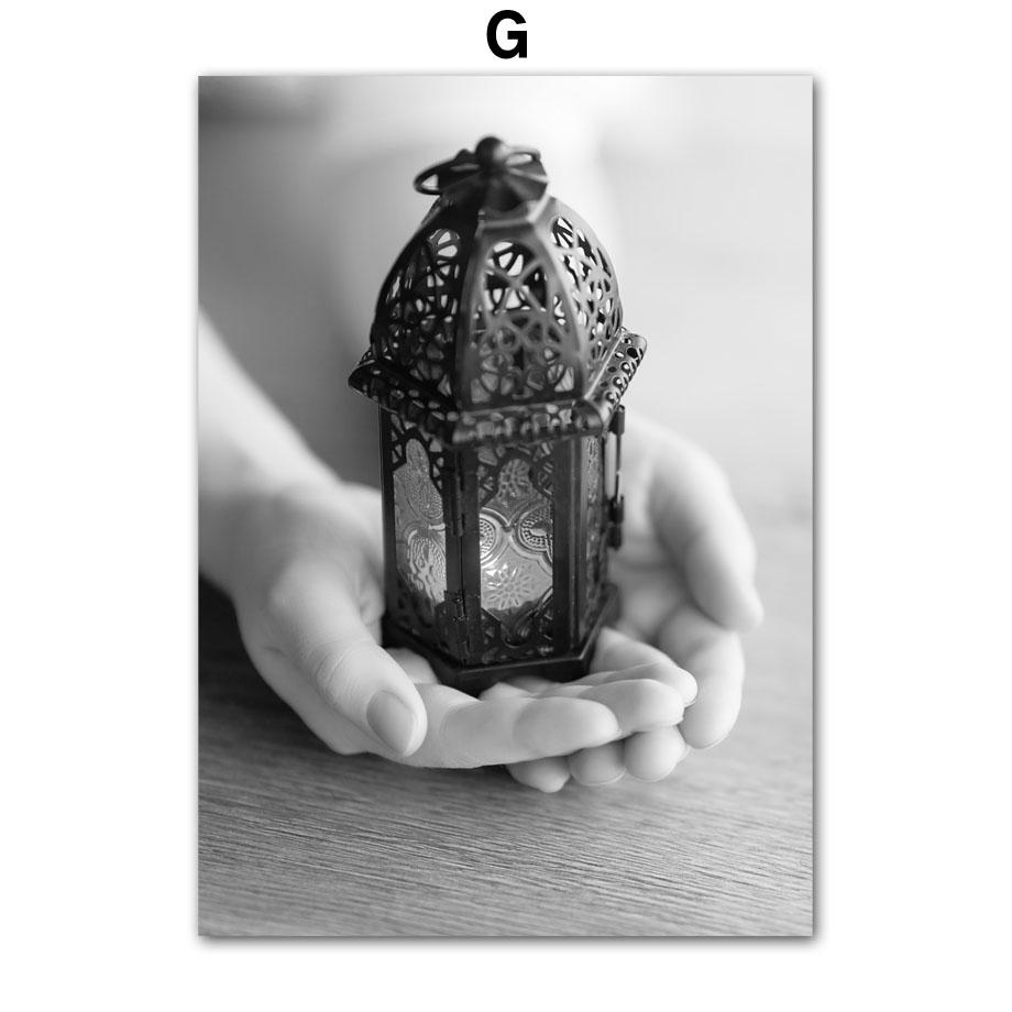 Настенный художественный принт, исламские плакаты, мечеть шейха Зайда, Easte Gate, черный, белый цвет, холст, картина, настенная картина, украшение для классной комнаты