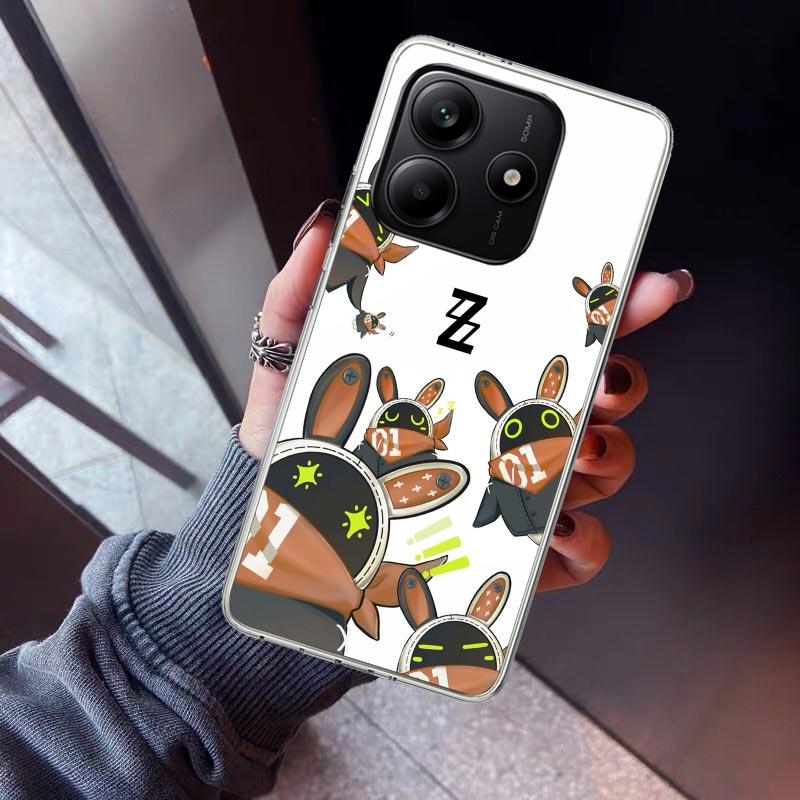 Zenless Zone Zero ZZZ Bangboo Phone Case For Xiaomi Redmi Note 10 11 12 13 14 15 Pro Plus 11S 12S 14S 11T 11E 10S Soft TPU Back