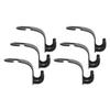6Pcs Car Seat Headrest Hook ABS 10KG Vehicle Headrest Hook for Clothes Handbag Bottle