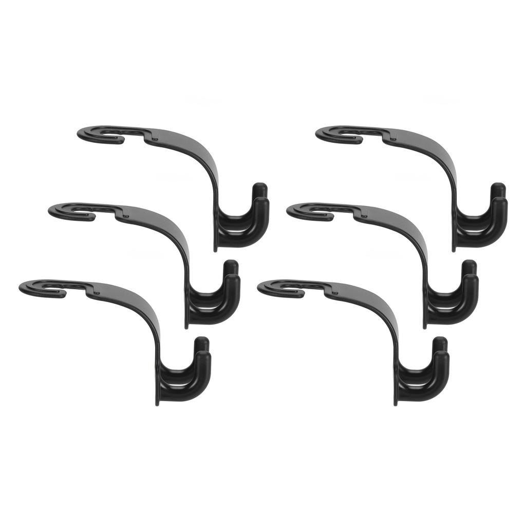 6Pcs Car Seat Headrest Hook ABS 10KG Vehicle Headrest Hook for Clothes Handbag Bottle