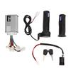 36V 1000W Brushed Motor Controller Throttle Grip Set with Electric Power Lock Electric Bike