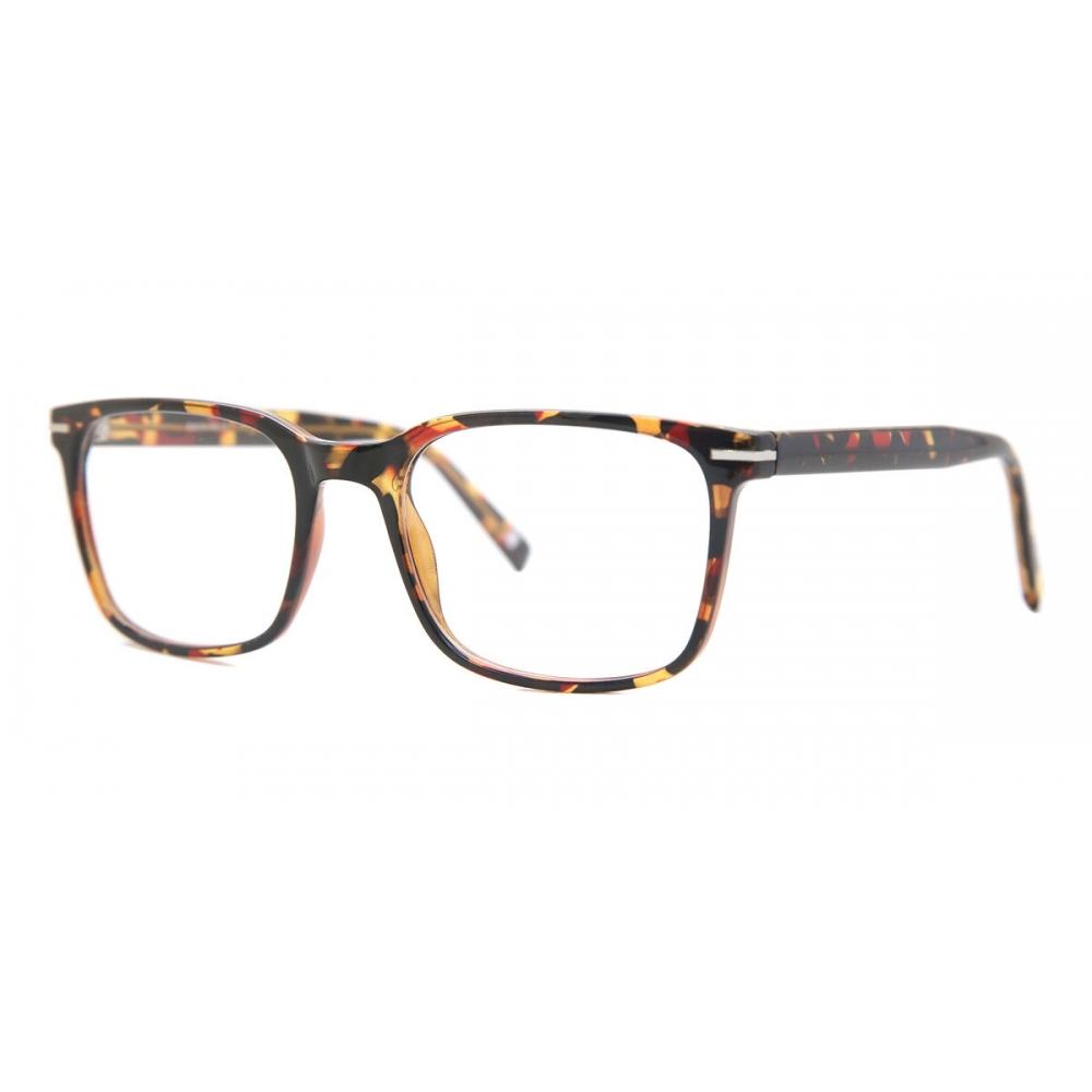 Full Rim Square Tortoise Smartbuy Collection Forillon Cp119e Fashion Unisex Eyeglasses