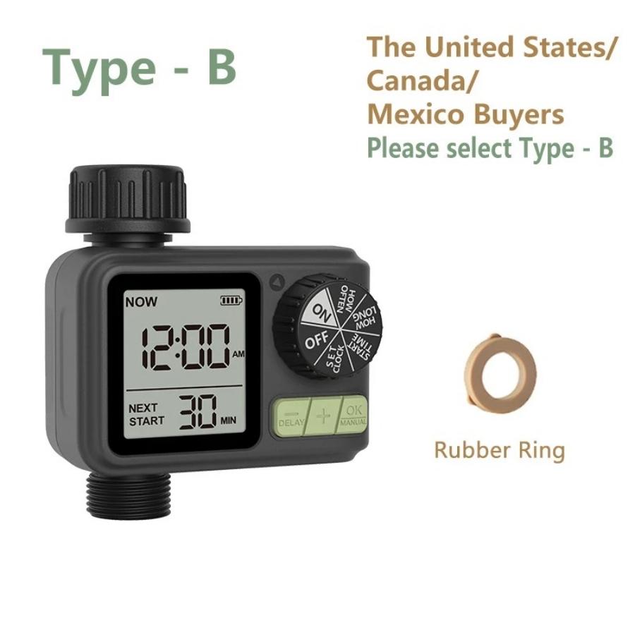 НОВЫЙ таймер подачи воды на 1 выход, независимая программа управления, цифровой садовый разбрызгиватель, интеллектуальный автоматический капельный полив газона