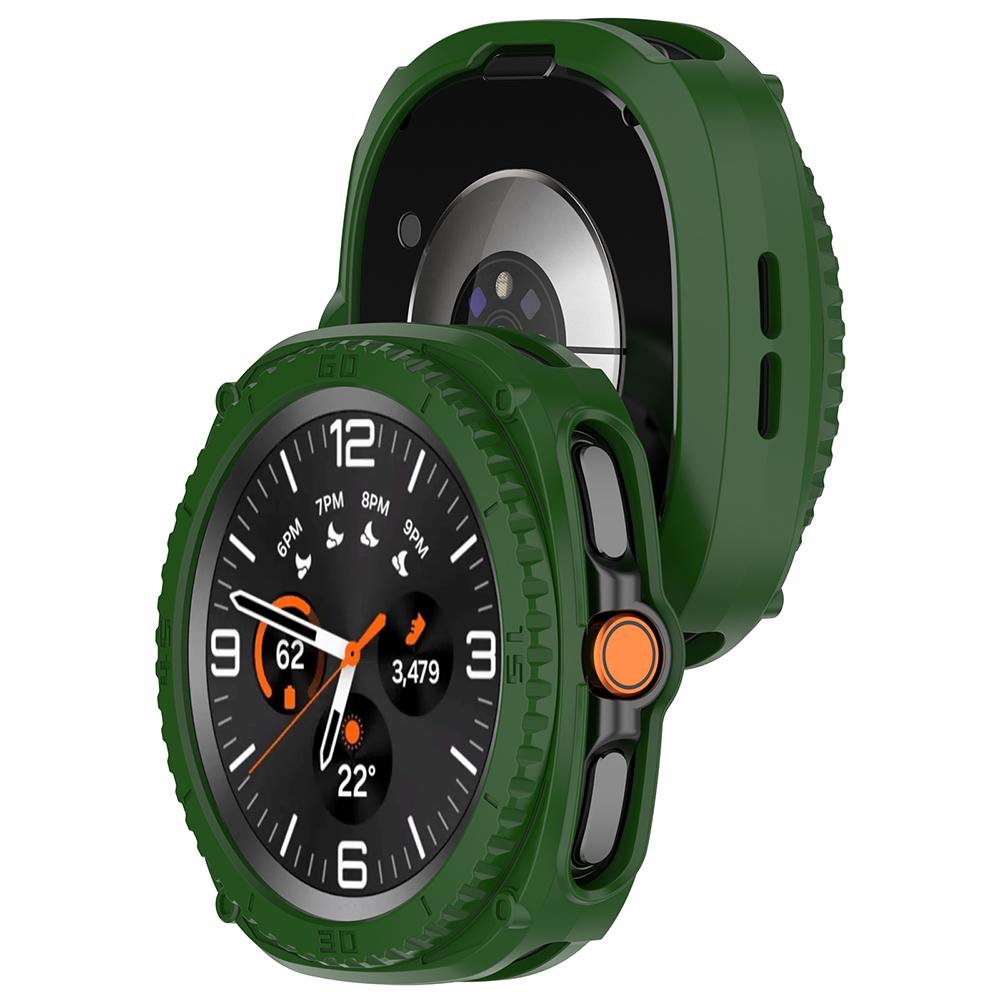 Защитный чехол + Кольцо-безель с весами для Samsung Galaxy Watch8 Classic 46 мм Силиконовый SmartWatch Ударопрочный Защитный корпус