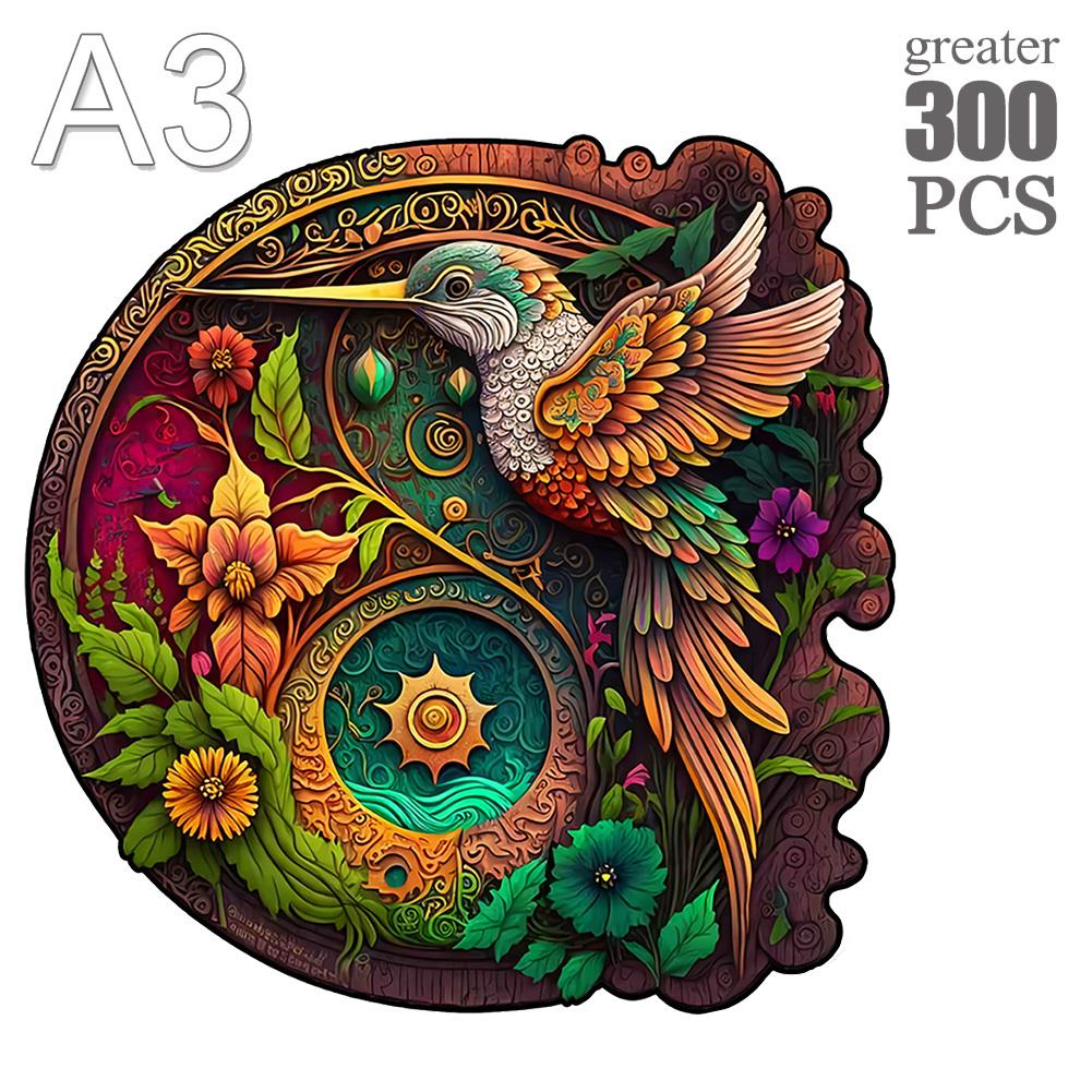 Нетоксичная деревянная головоломка с животными для взрослых и детей A3 A4 A5 3D дерево DIY поделки в форме Рождественский подарок Деревянная пазл-головоломка Подарки Новое