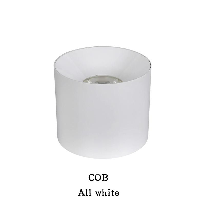 Круглый светодиодный потолочный светильник, потолочный светильник для гостиной, спальни, коридора, антибликовое освещение COB/SMD10W12W15W18W24W, бытовое освещение