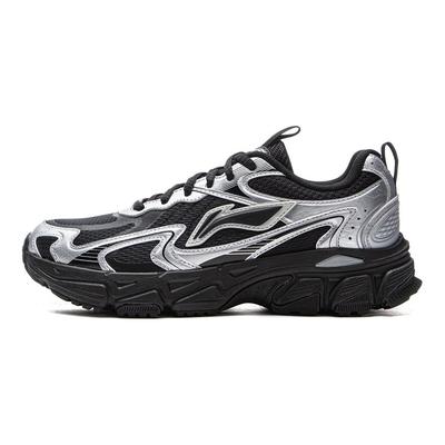Li Ning Xiaoyao V2 Ретро Буст Повседневная Мода Ежедневная Стабильная Поддержка Амортизация Нескользящие Износостойкие Отскок Низкие Кроссовки для Бега ARXV008-2