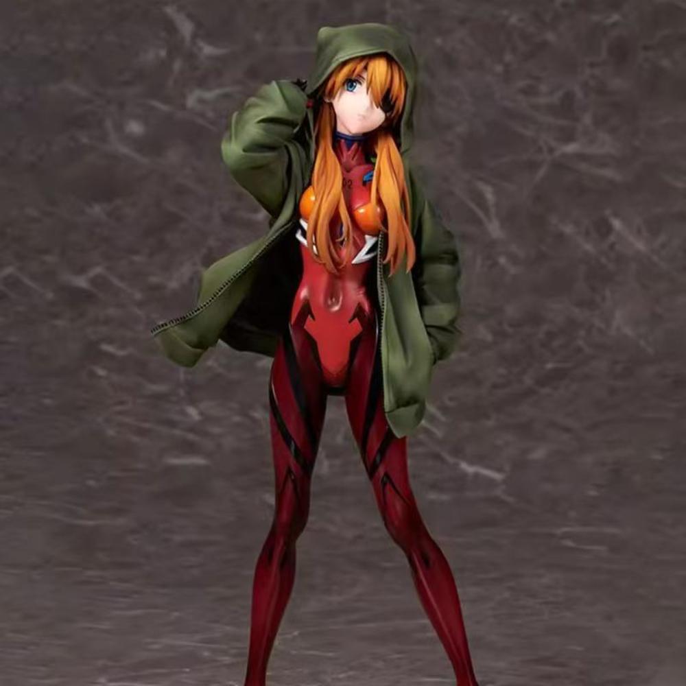 Coat style series Asuka Evangelion Can be be Change Double-headed Move Favorites PVC sexy 9.44Inch/24cm figures anime Toys Gifts