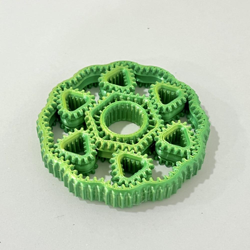 Sensory Hand Spinner 3D Printed Gear Fingertip Toy Fidget Gear Spin Toy Children's Gifts