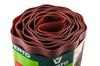 Lawn edging 15 cm x 9 m, brown