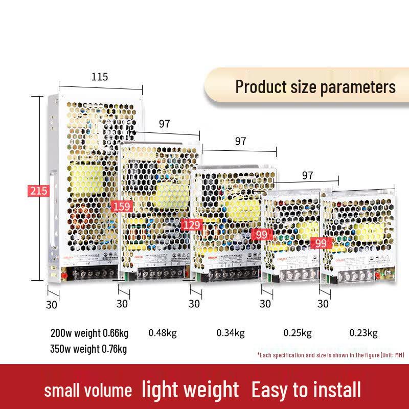YJHOME 200W Switching Power Supply